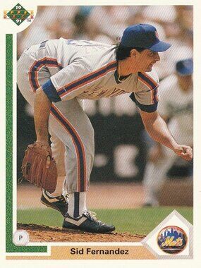Sid Fernandez - 1991 Upper Deck Baseball Card